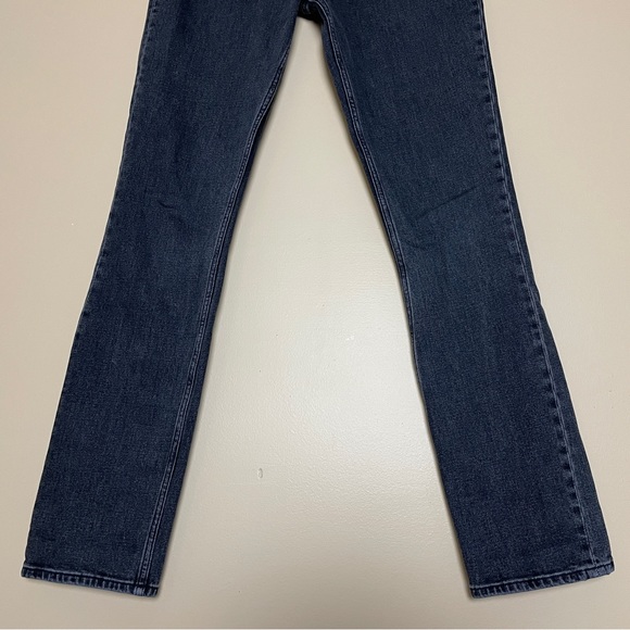 Abercrombie & Fitch 90s Slim Straight High Rise Jeans 26 / 2L Cross Over Waist - Picture 5 of 12